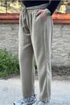 26Y7308 - VİZON - TENCEL İPLİ PANTOLON 