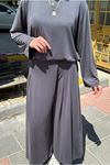 26Y6636 - ANTRASİT - BASİC BAMBU TAKIM