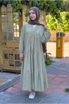 26Y7448 - ÇAĞLA YEŞİLİ - HAWAİ ELBİSE