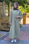 26Y7448 - ÇAĞLA YEŞİLİ - HAWAİ ELBİSE