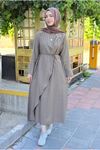 26Y7452 - VİZON - PARİS ELBİSE