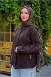 26Y7256 - KAHVE - MODAL CEKET  