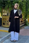 26Y7264 - SİYAH - KAPİŞONLU FERMUARLI KAP
